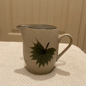 Vintage Harmony House Maple Leaf Stoneware Coffee Tea Creamer Mid Century Japan